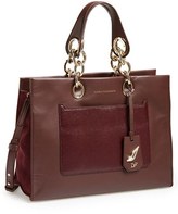 Thumbnail for your product : Diane von Furstenberg 'Sutra' Lizard Embossed Leather Shopper