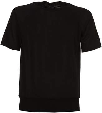 Lanvin Ribbed Trim T-shirt