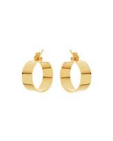 Thumbnail for your product : Lana Small Vanity 14K Hoop Earrings