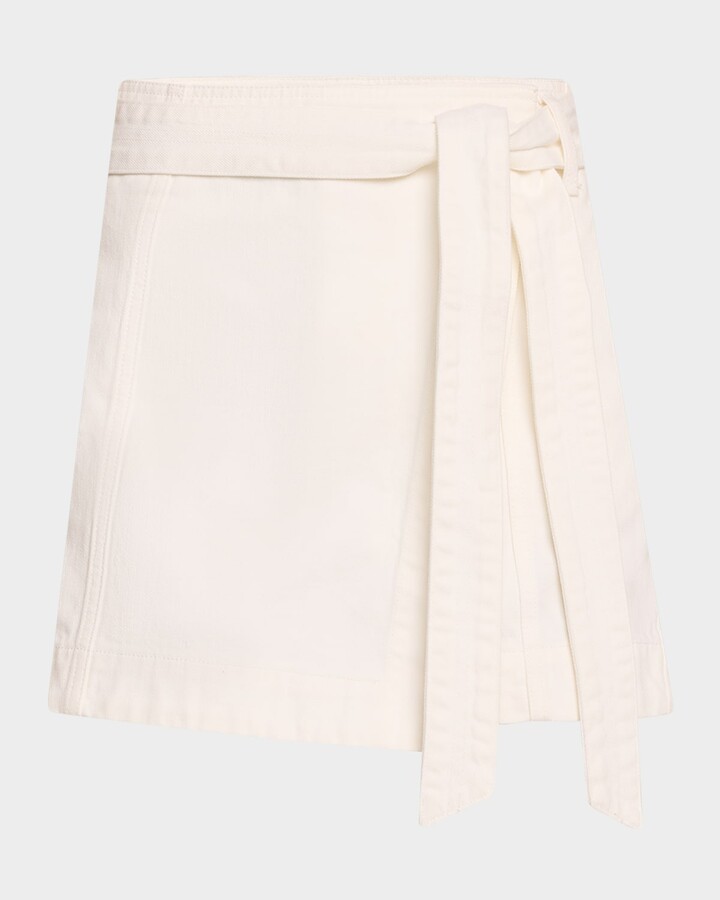 Veronica Beard Agee Belted Skort