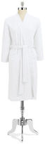 Thumbnail for your product : Cottonista 42 inch Short Waffle Knit Kimono Robe with Satin Piping-WHITE-Medium