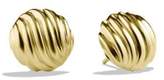 Thumbnail for your product : David Yurman Sculpted Cable Earrings in Gold