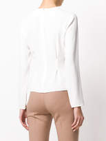 Thumbnail for your product : Max Mara dart detailed tunica round neck