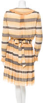 Thumbnail for your product : Temperley London Striped Long Sleeve Dress