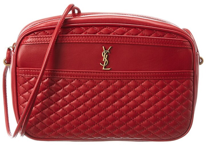 Saint Laurent Victoire Quilted Leather Camera Bag ShopStyle
