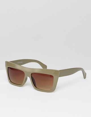 Jeepers Peepers Chunky Square Lens Sunglasses