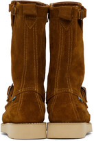 Thumbnail for your product : Sebago Brown Suede Zip-Up Boots