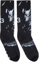 Thumbnail for your product : Y-3 Black Graphic Logo Socks