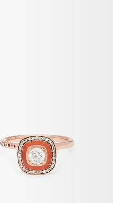Selim Mouzannar Mina Diamond & 18kt Rose-gold Ring