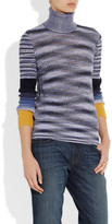 Thumbnail for your product : Missoni Striped wool-blend turtleneck sweater