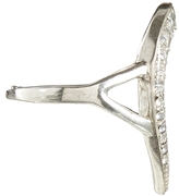 Thumbnail for your product : Pilgrim Silver Plated Adjustable Crystal Ring
