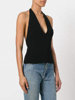 Thumbnail for your product : Gareth Pugh cropped halterneck top