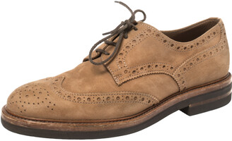 Mens Brown Suede Brogues | Shop the world's largest collection of fashion |  ShopStyle UK
