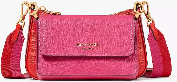 Kate Spade Double Up Colorblocked Crossbody - ShopStyle Shoulder Bags