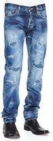 Thumbnail for your product : PRPS Rambler Destroyed Denim jeans