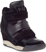 Thumbnail for your product : Ash Alex Bis Wedge Sneaker Black Leather