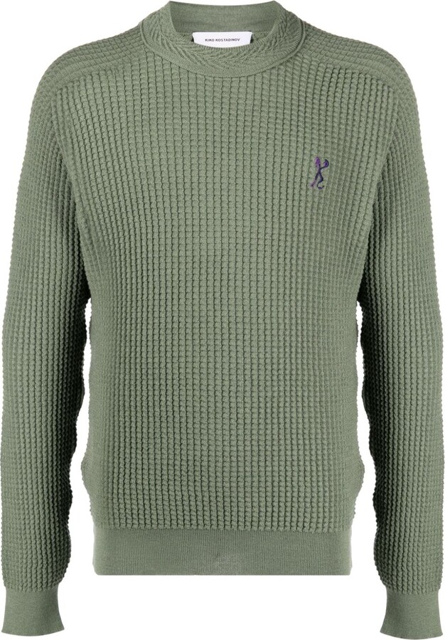 KIKO KOSTADINOV Gray & Purple Brutus Sweater - ShopStyle