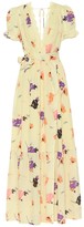 Thumbnail for your product : Self-Portrait Exclusive to Mytheresa Floral crepe maxi dress