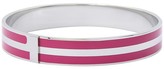 Thumbnail for your product : Marc by Marc Jacobs Women's Classic Marc Enamel Striped Bangle Pop Pink MD/LG