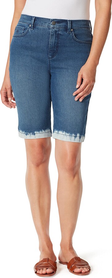 Gloria Vanderbilt #8374 NEW Womens Amanda Classic Rise Heritage Fit Denim Shorts 