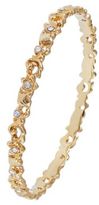 Thumbnail for your product : Lauren Ralph Lauren Textured Gold-Tone & Crystal Bangle Bracelet