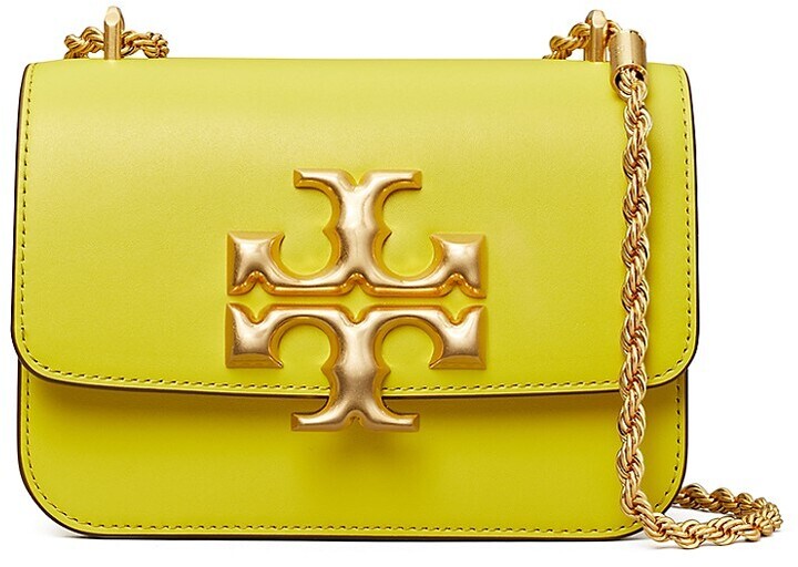 tory burch yellow crossbody bolsa