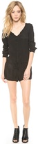 Thumbnail for your product : David Lerner Contrast Trim Romper