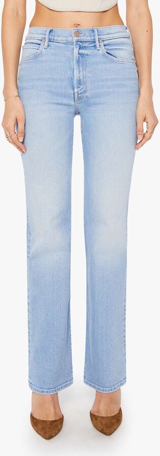 Mother The Kick It High Waist Straight Leg Jeans