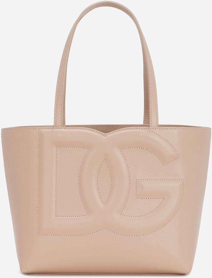 Dolce & Gabbana debossed-logo Tote Bag - Pink