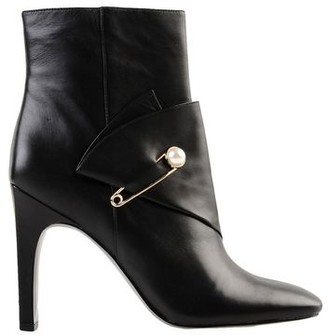 nine west red ankle boots