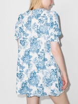 Thumbnail for your product : Reformation Conrad floral-print minidress