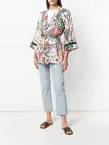 Thumbnail for your product : Blugirl printed belted kimono