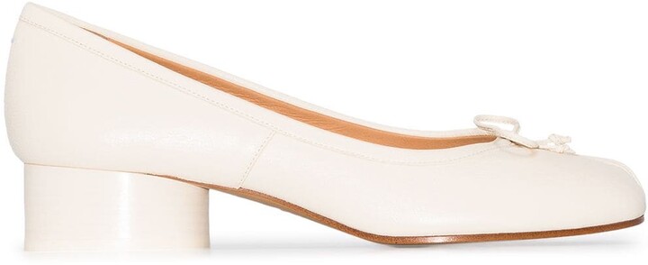 block heel ballet pump