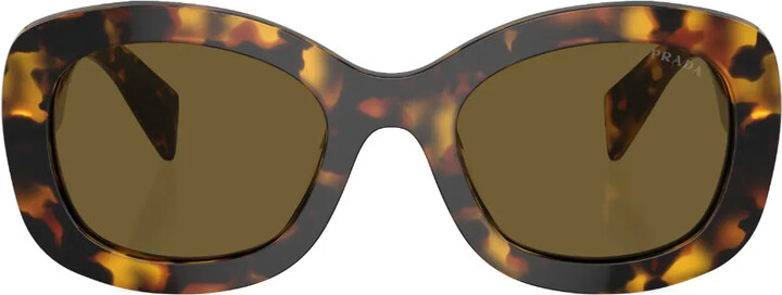 Prada Eyewear Prada PR A13S oversize frame sunglasses