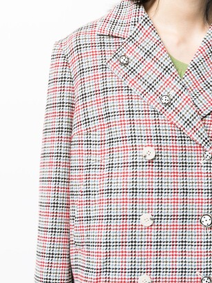 PortsPURE Checked Double-Breasted Jacket