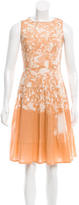 Thumbnail for your product : Akris Printed Sleeveless Dress