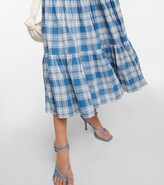 Thumbnail for your product : Polo Ralph Lauren Checked cotton maxi dress