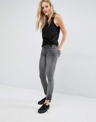 Blank NYC Skinny Jeans With Raw Hem