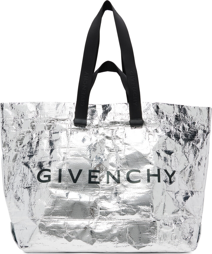 Givenchy Silver G-Shopper Tote - ShopStyle