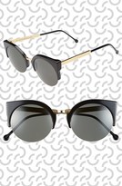Thumbnail for your product : Women's Super By Retrosuperfuture 52Mm 'Lucia' Sunglasses - Black/ Gold
