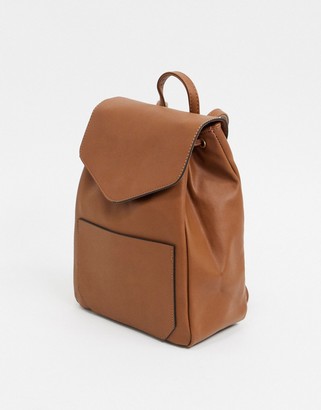 french connection leather backpack