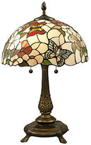 Thumbnail for your product : Dale Tiffany Stained Glass Butterfly Table Lamp