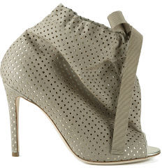 Vivienne Westwood Women's Open Toe Heeled Shoe Boots Beige/Platinum