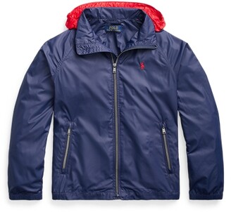 Polo Ralph Lauren Ralph Lauren Water-Resistant Packable Hooded Jacket -  ShopStyle Boys' Outerwear
