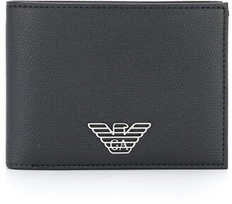 Emporio Armani Logo Plaque Bifold Wallet