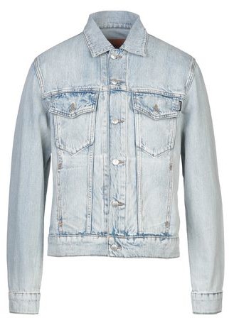 sandro denim jacket mens