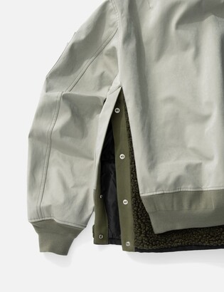 ジャケット・アウター Sacai Faux Suede Mix Blouson size3 Faux Suede Mix Jacket – La Garçonne