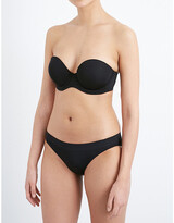 Thumbnail for your product : Wacoal Black Red Carpet Jersey Underwired Strapless Bra, Size: 32C