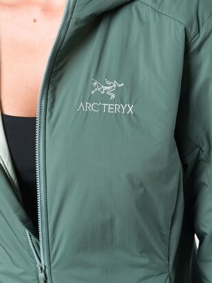 Arc'teryx Atom logo-embroidered hooded rain coat