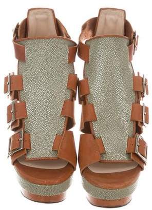 Chrissie Morris Lilla Cage Sandals w/ Tags